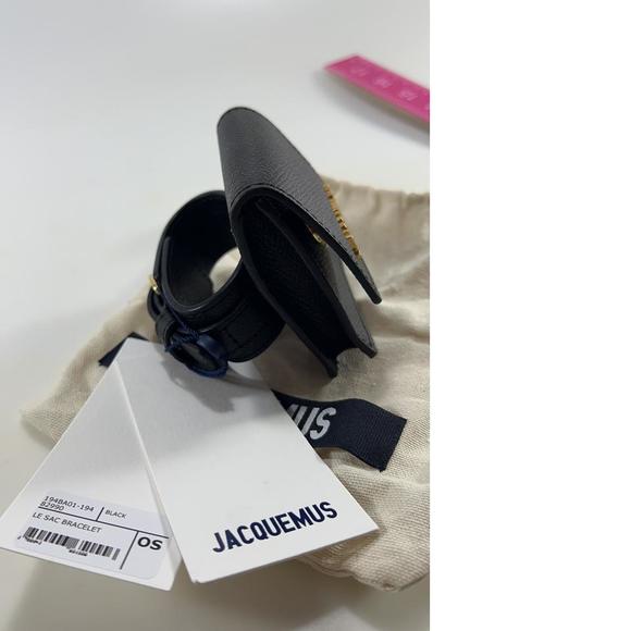 Le Sac Bracelet Black Micro Mini Wrist Strap Purse D892 - Picture 4 of 12